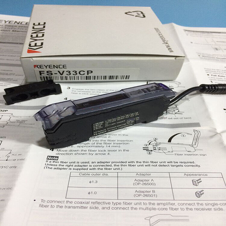 Keyence Fiber Optic Amplifier FS-V33CP - KEYENCE