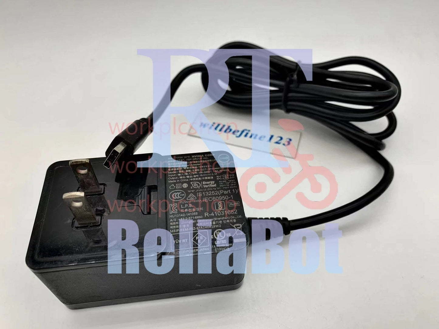 AC Adapter Power Supply SPA040A19W2 40WSHIELD Nvidia Shield TV Pro Media Server