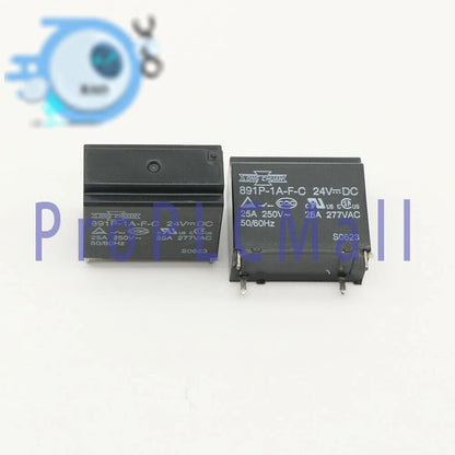 10PCS SONG CHUAN 891P-1A-F-C 24VDC Power Relay 4Pin 25A 250V~