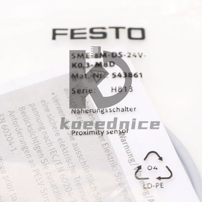 1PCS Festo SME-8M-DS-24V-K-0.3-M8D