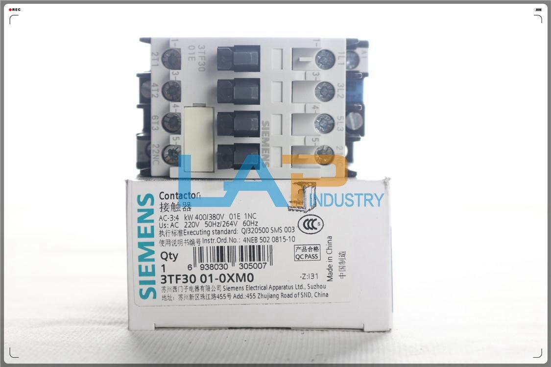 new 1PC  For Siemens Contactor 3TF3001-0XM0 3TF30 01-0XM0 220V