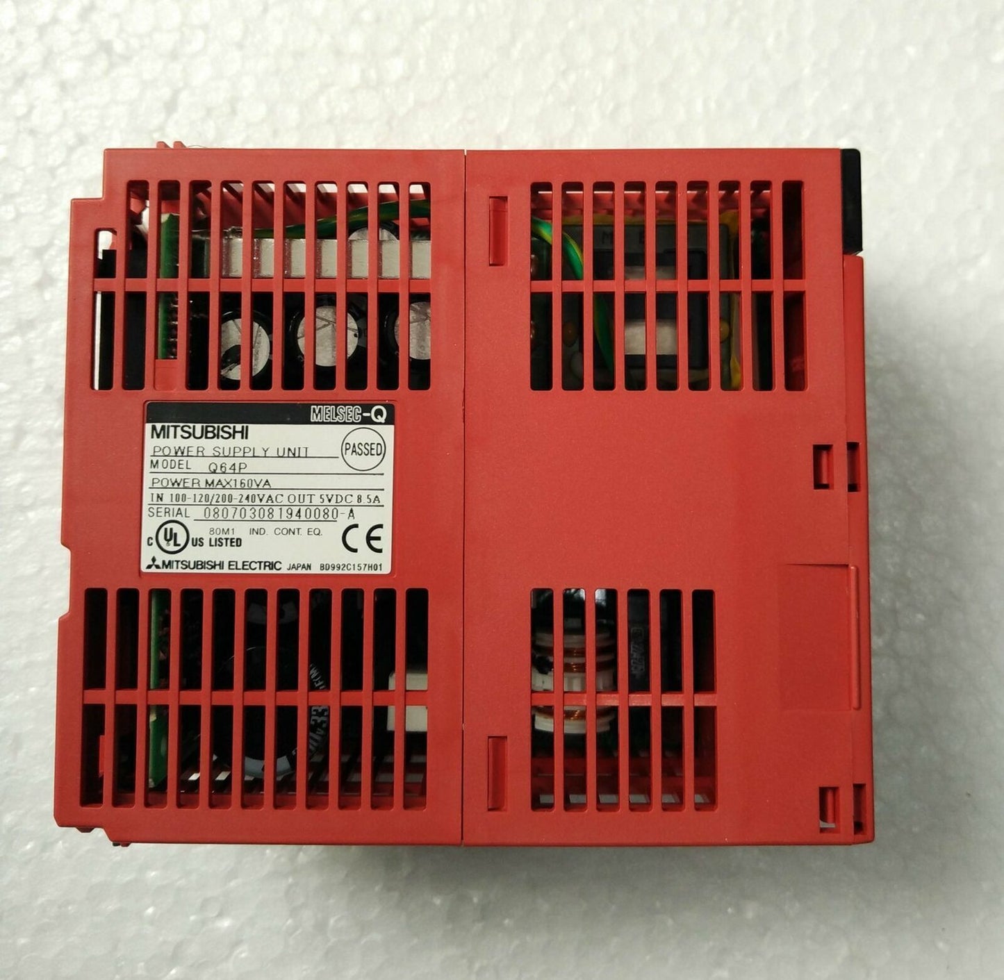 Mitsubishi Melsec-Q Q64P Tested Power Supply - MITSUBISHI