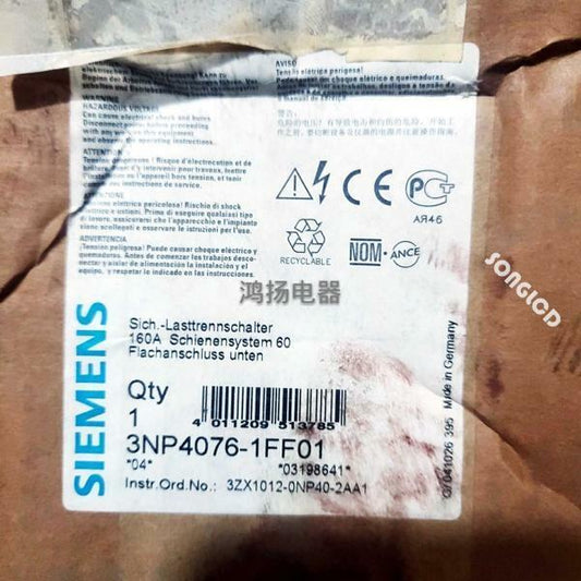 1PCS New 3NP4076-1FF01 Model for Enhanced Performance - XXXXX ELECTRONICS