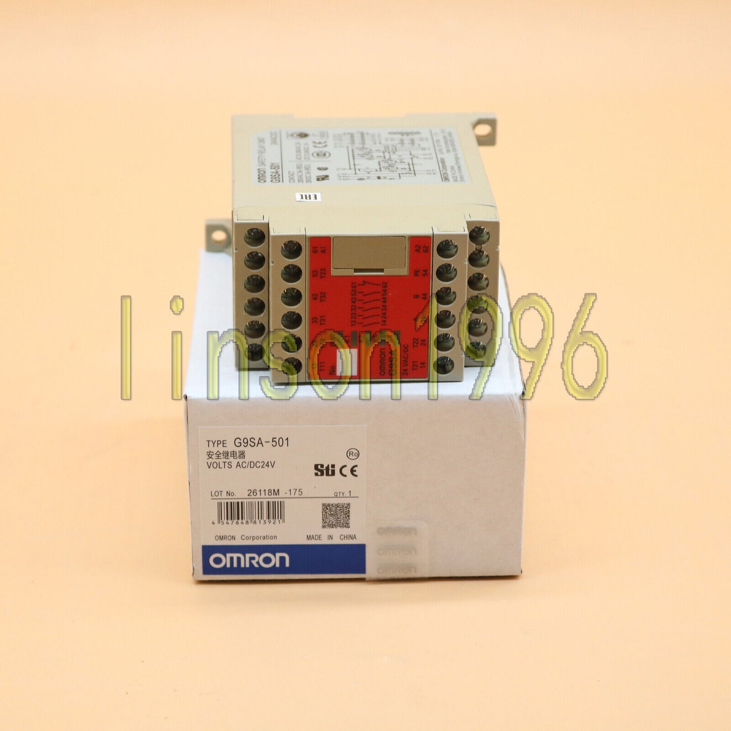 OMRON G9SA-501 Safety Relay 1 Year - OMRON