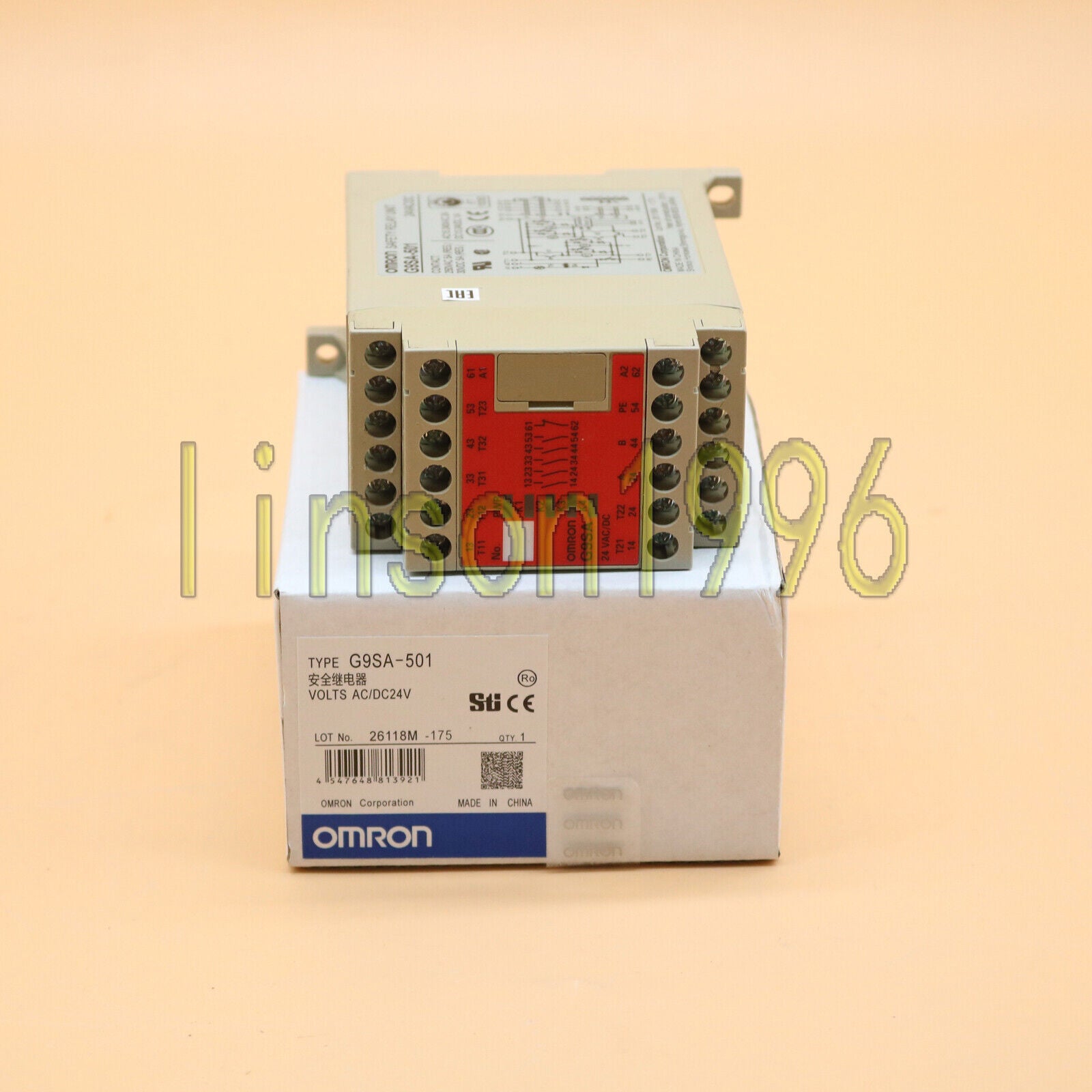 OMRON G9SA-501 Safety Relay 1 Year - OMRON