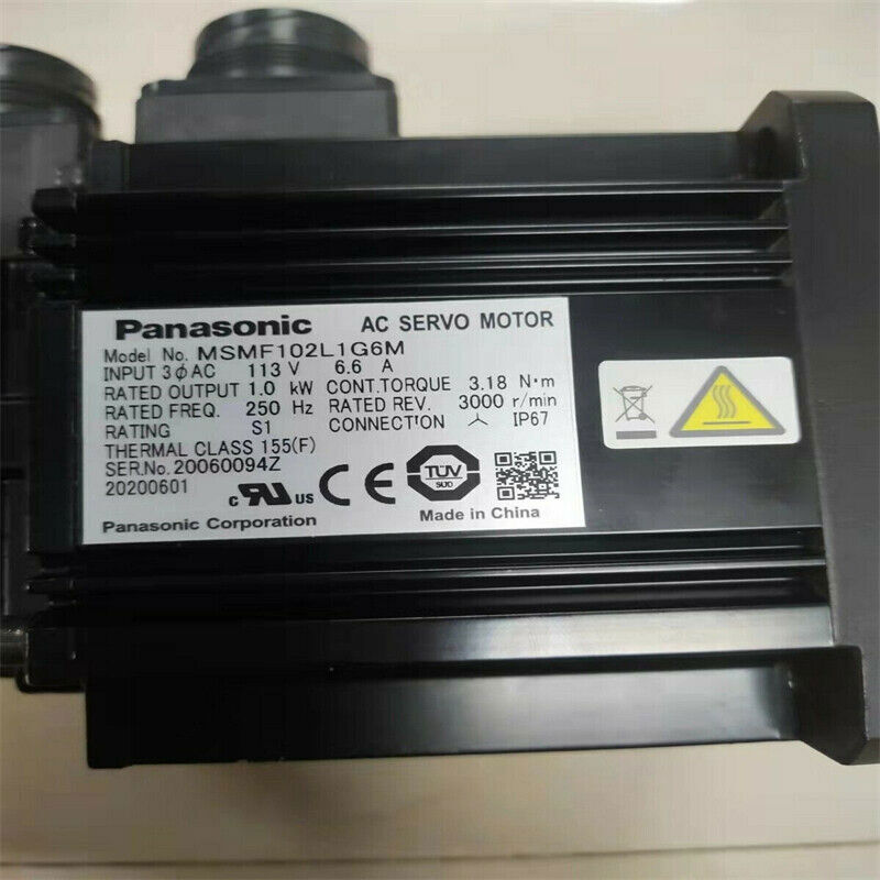 1PC Panasonic MSMF102L1G6M AC Servo Motor Ping - PANASONIC