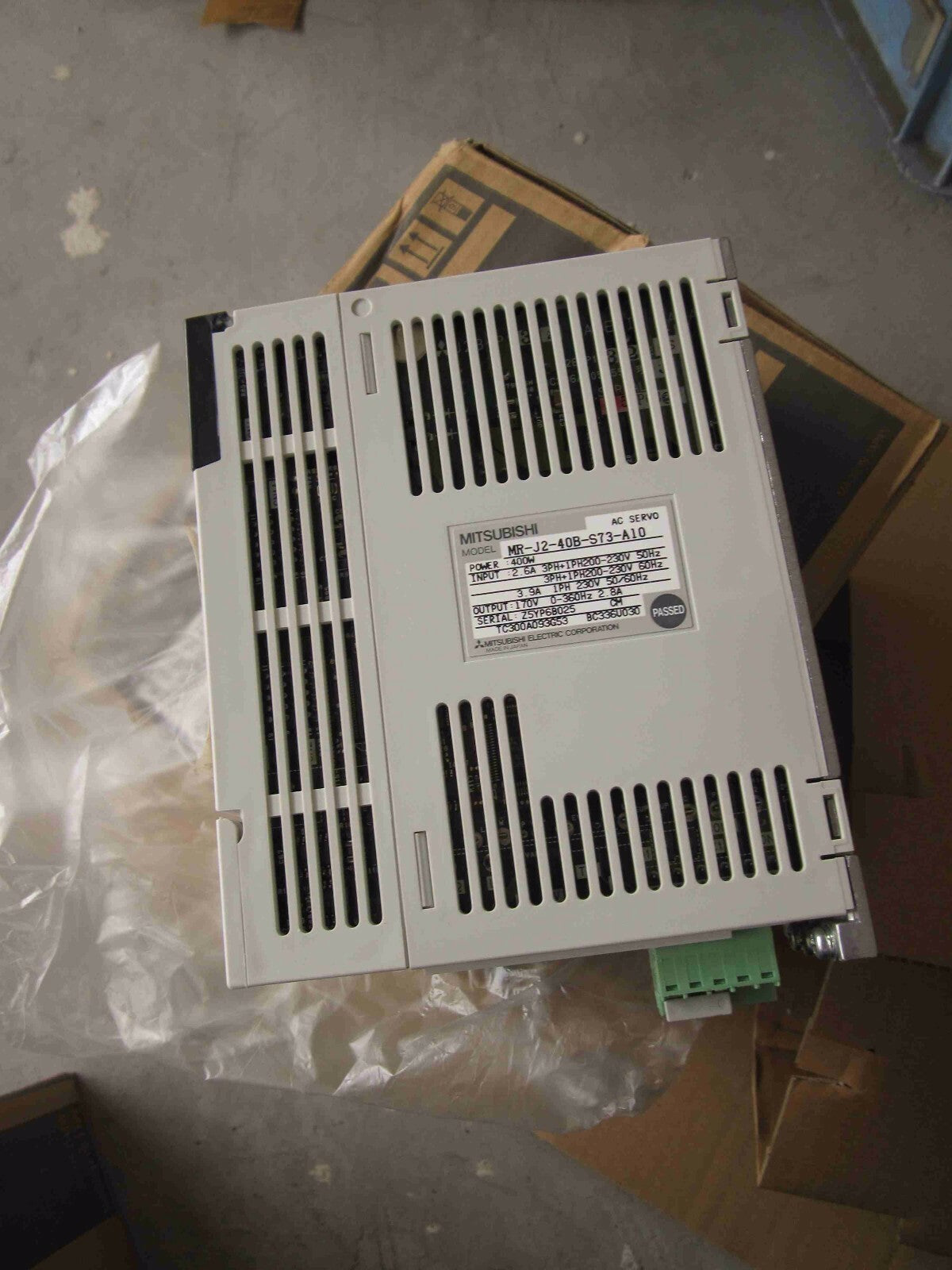 1PC MITSUBISHI AC SERVO DRIVER MR-J2-40B-S73-A10
