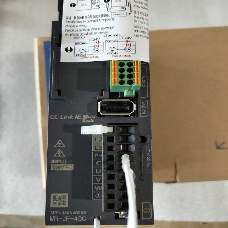 MITSUBISHI MR-JE-40C AC SERVO DRIVER MRJE40C