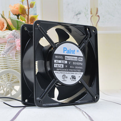 1pcs  Palnt BA1238A2 NBL 220V 14W 12CM 12038 electrical cabinet fan