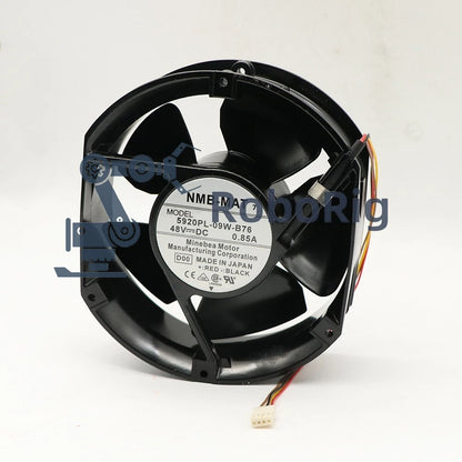 1Pcs NMB-MAT 5920PL-09W-B76 48V 0.85A Cooling Fan
