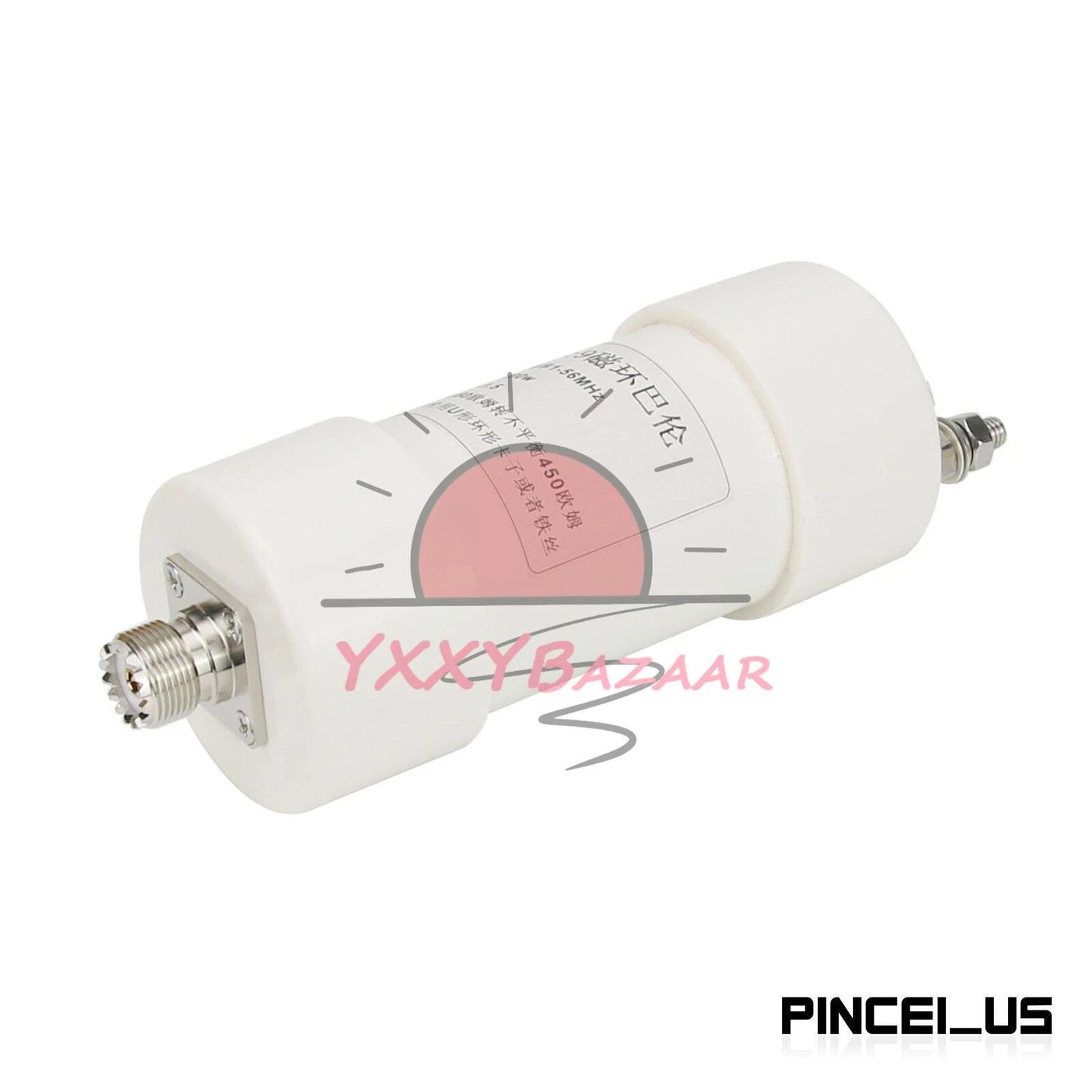 1:9 Ratio Balun 1-56MHz 200W 50 Ohm to 450 Ohms Shortwave HAM Antenna Balun SSB