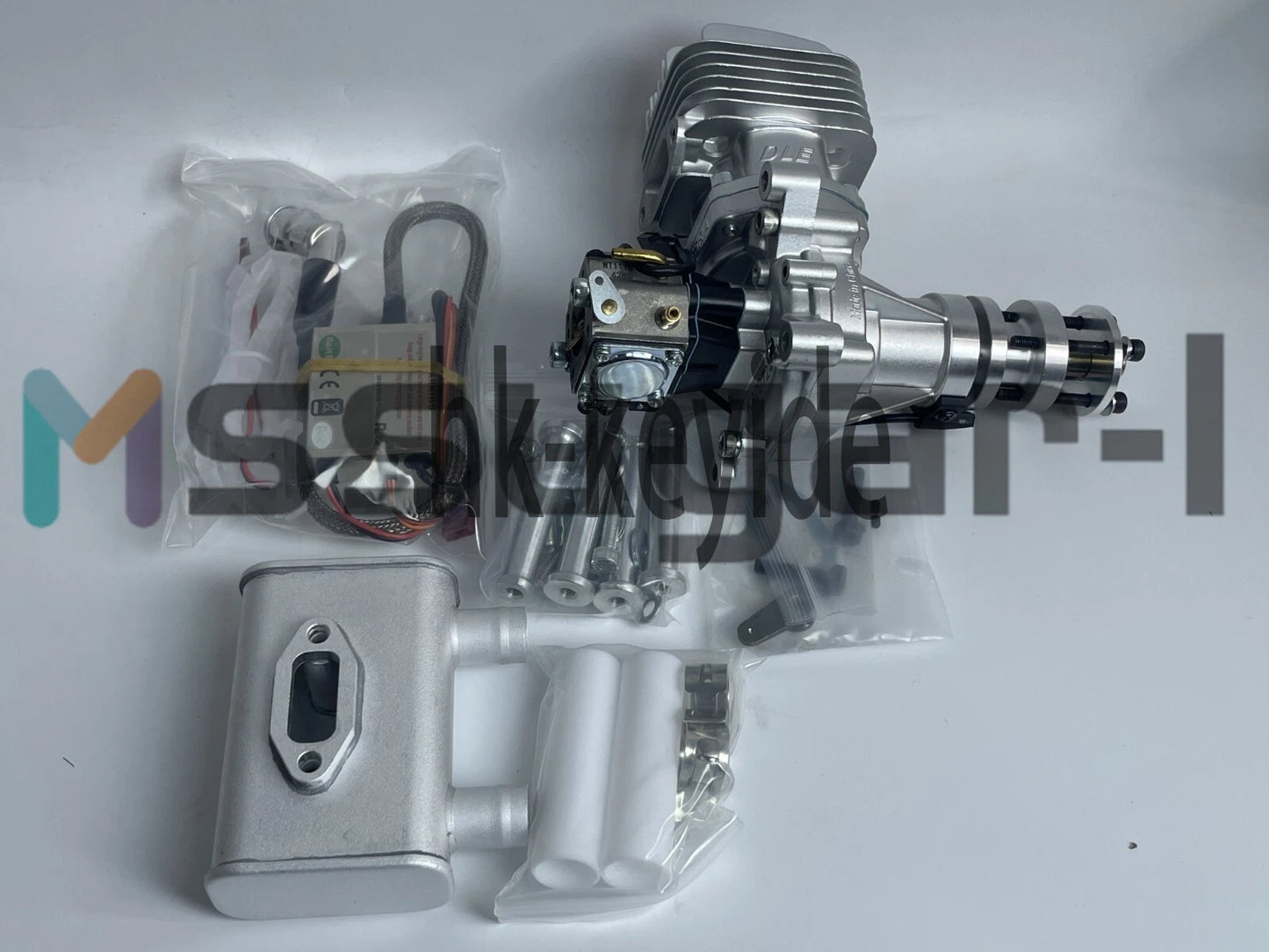 DLE35RA Engine W/Electronic Igniton &Muffler For 30CC 35CC RC Plane