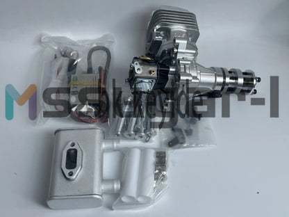 DLE35RA Engine W/Electronic Igniton &Muffler For 30CC 35CC RC Plane
