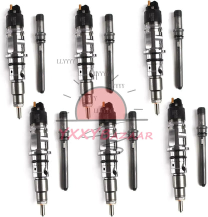 6PC 6.7L Cummins Diesel Fuel Injector 098645518 For 07-12 Dodge Ram 2500 3500