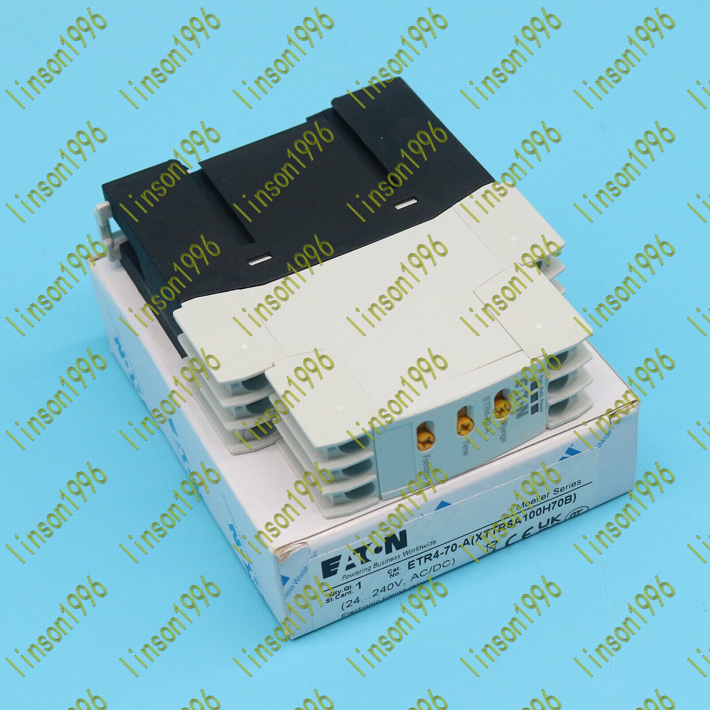 Eaton ETR4-70-A Electronic Time Relay 24-240V AC/DC - EATON