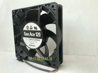 1pcs SANYO 9GH1212M404 DC12V 0.13A 12025 3-wire silent fan