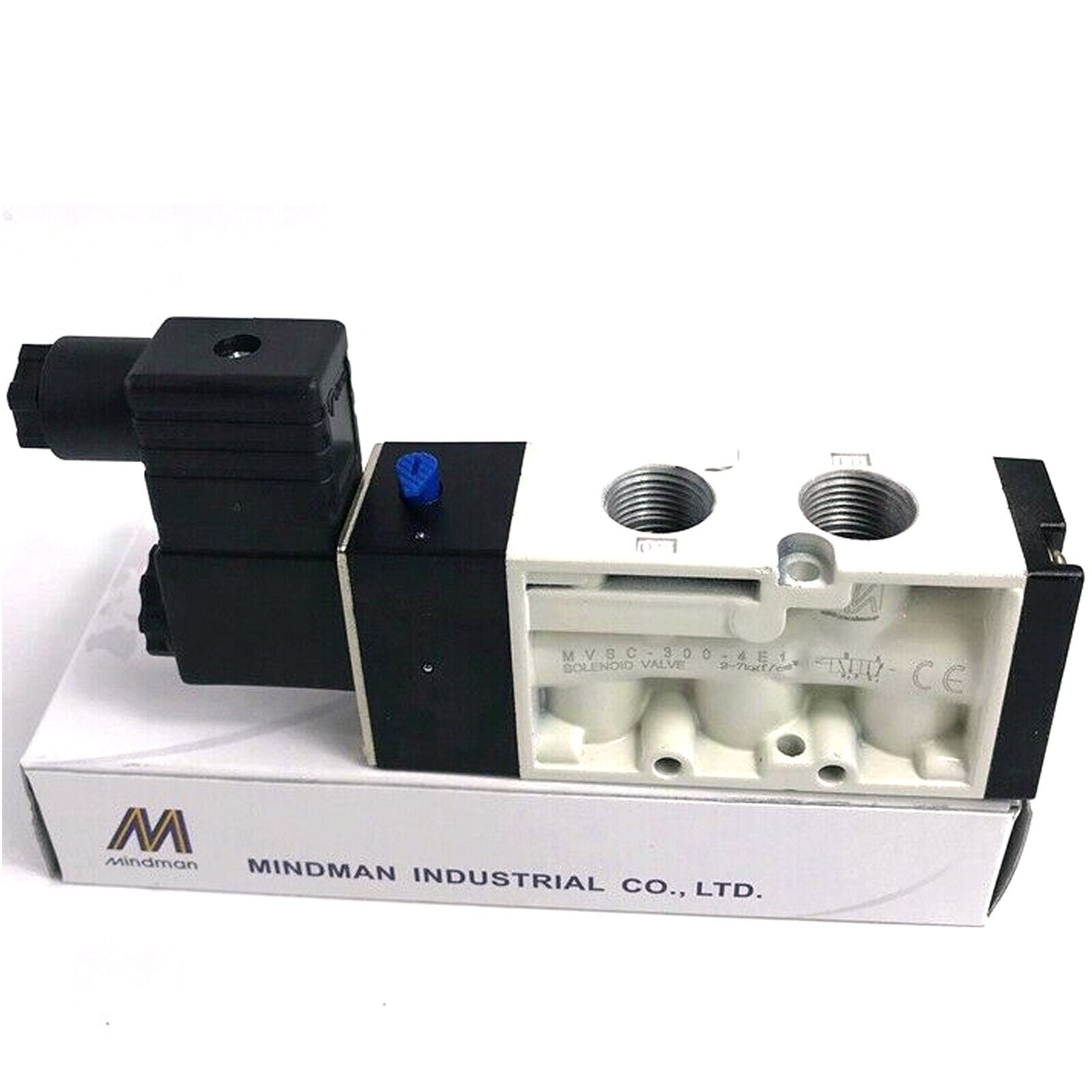 In Box Mindman MVSC-300-4E1, 4-Way Single, 1MPa 30mm Solenoid Valve 110VAC Mindman