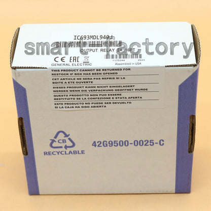 new GE Fanuc IC693MDL940J Output Relay Module One Year - GE