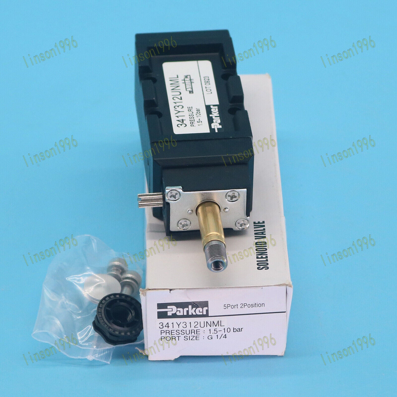 1PC Parker 341Y312UNML Solenoid Valve Instant Ship - PARKER