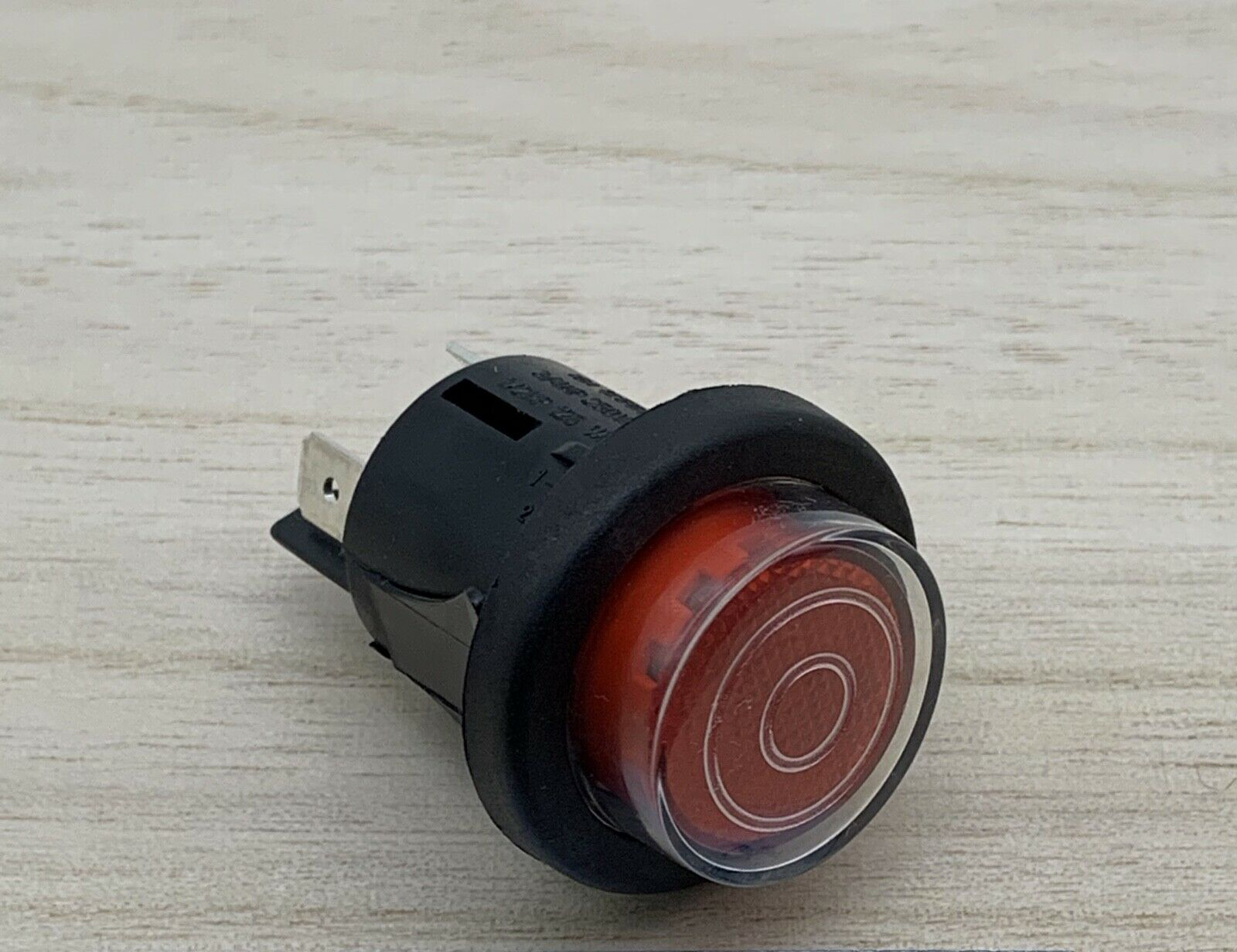 new RLEIL RL5 T125/55 Momentary reset button switch Red Button with Waterproof Cover - RLEIL