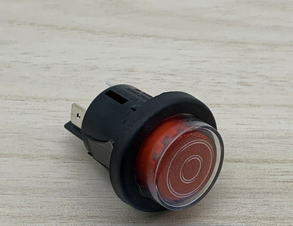 new RLEIL RL5 T125/55 Momentary reset button switch Red Button with Waterproof Cover - RLEIL