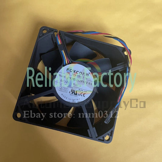 FOXCONN PV903212PSPF 0A 12V0.60A 4-wire PWM temperature control chassis fan