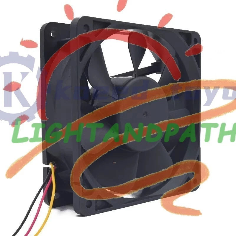 YEF FD1238SM DC24V 0.30A 12cm 3-Wire Cooling Fan #Li