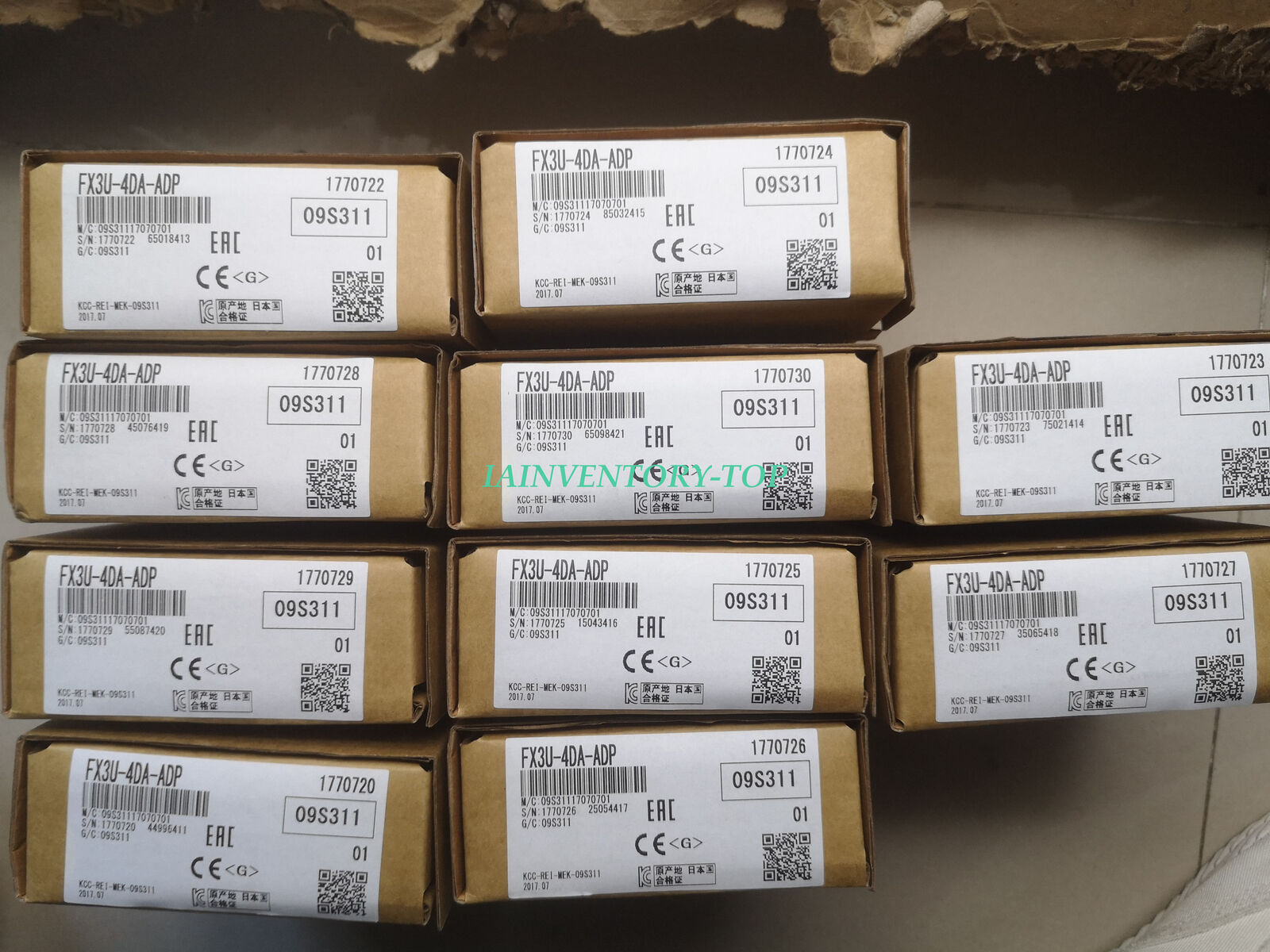 1 PC NEW IN-BOX PLUG module Mitsubishi FX3U-4DA-ADP FX3U4DAADP - MITSUBISHI