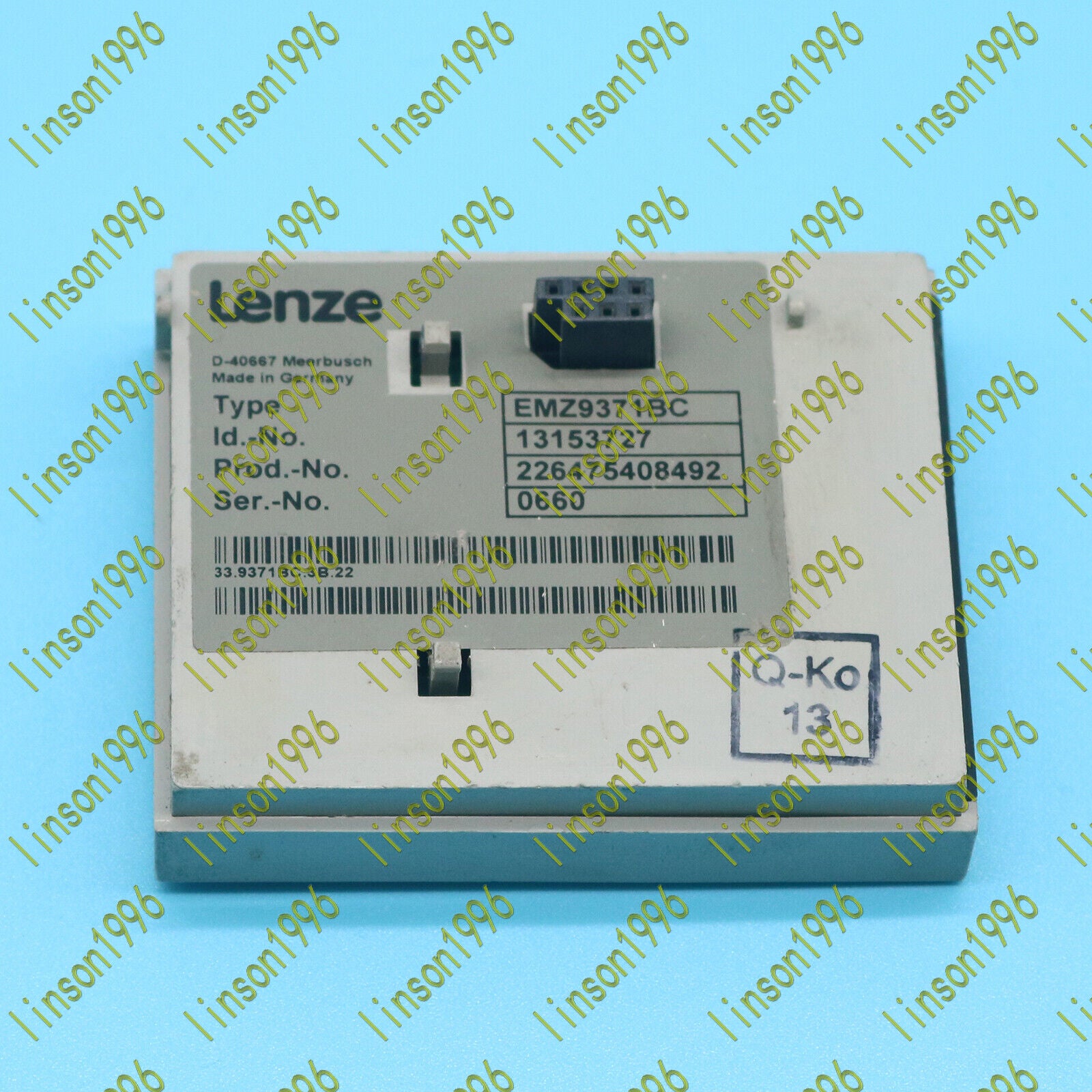 used 1PC  Lenze EMZ9371BC Inverter Tested