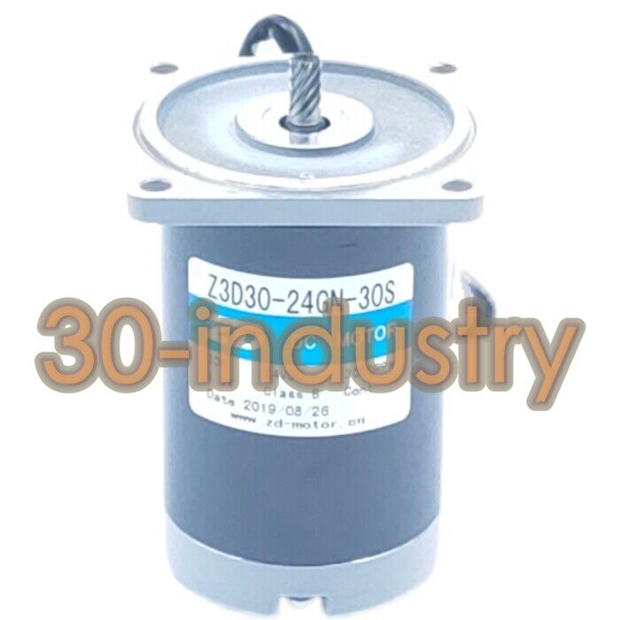 Geared Motor ZD Zhongda Z3D30-24GN-30S DC24V 1.9A 30W - ZHONGDA