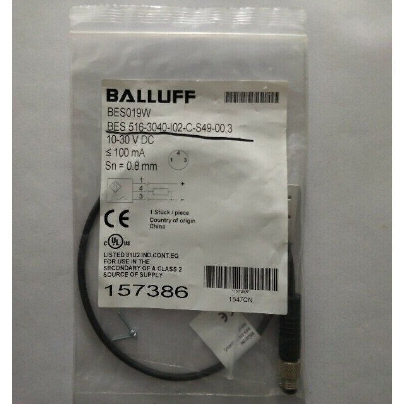 new 1PC  Balluff BES 516-3040-I02-C-S49-00,3 Proximity sensor spot stock Balluff