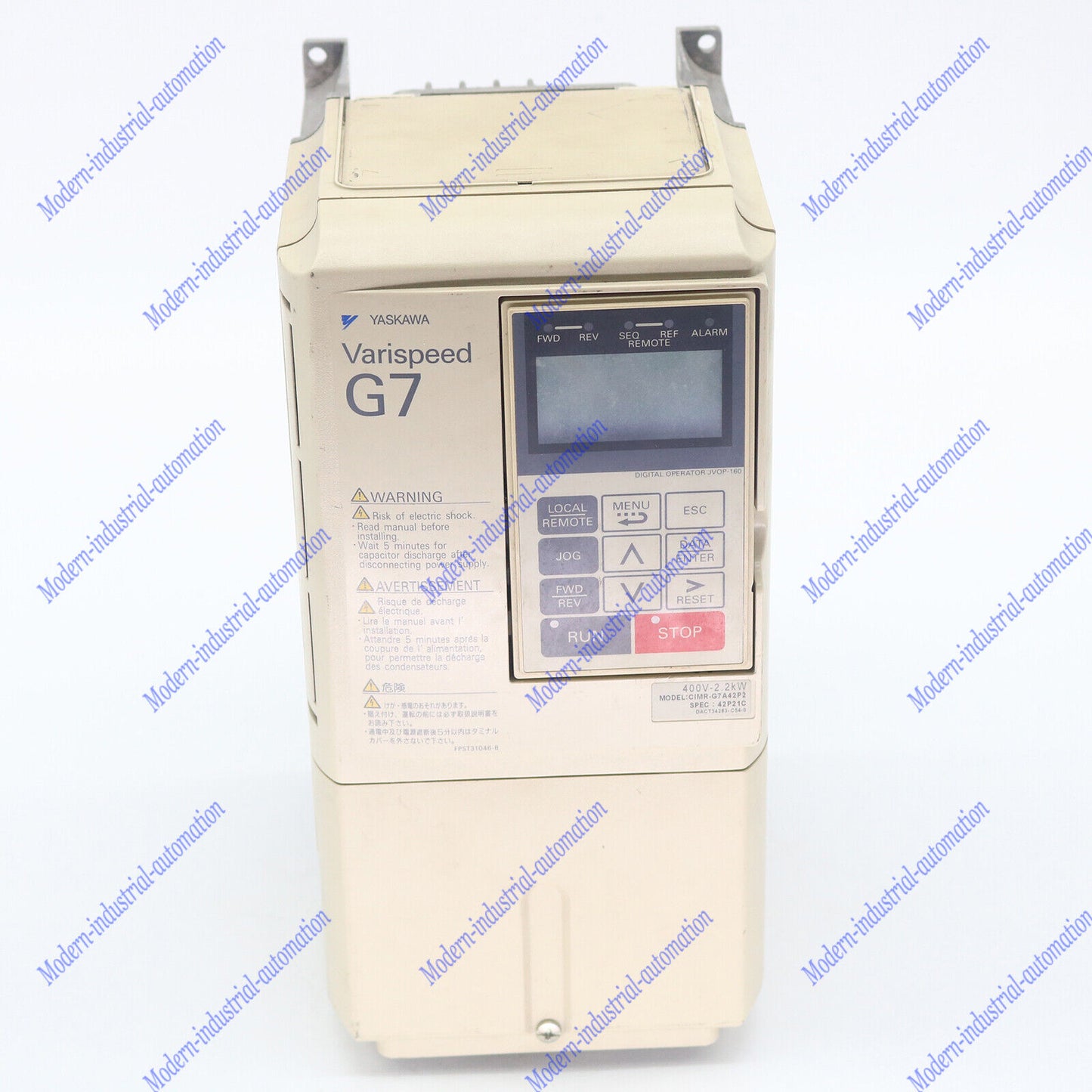 Used 1PC Yaskawa CIMR-G7A42P2 Inverter - YASKAWA