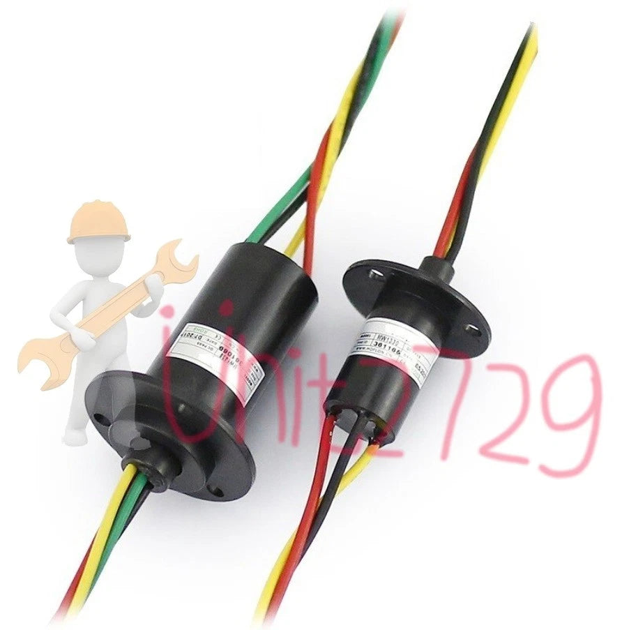2-24 Wires2A-30A MW1230 High Current Conductive Slip Ring Electric Rotary Joint