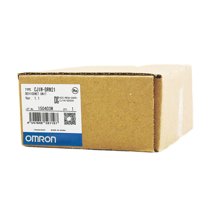 OMRON Automation Unit CJ1W-DRM21 with PLC Integration and DRMotion Real-Time Motion Control - OMRON PLC