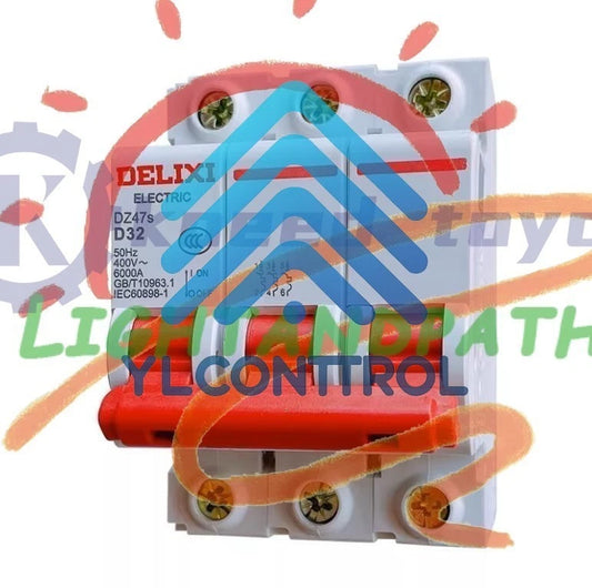 For Delixi DZ47S Series Air-Switch Circuit Breaker D-Type #Li
