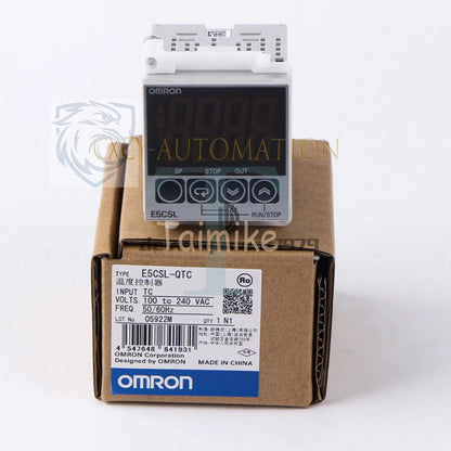 One Omron Temperature Controller E5CSL-QTC 100-240VAC