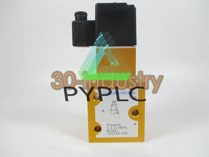 YO23JD-15P2 YONGCHENG 2-Position 3-Way High Pressure Solenoid Valve DC24V/AC220V