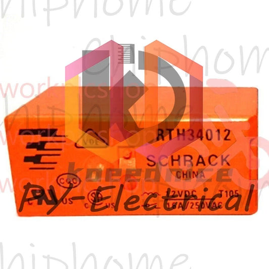 1PC Schrack RTH34012 12VDC Power Relay 8Pins 16A 250VAC