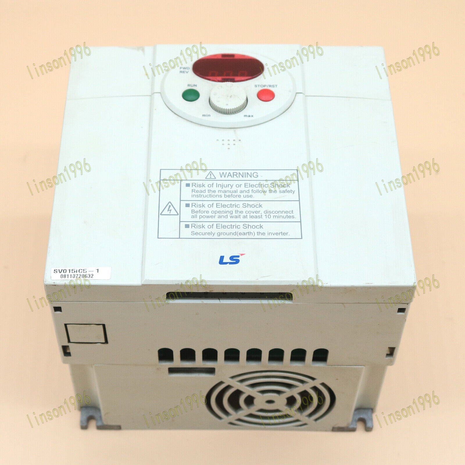 used One  LS SV015iC5-1 220V 1.5KW Inverter LS