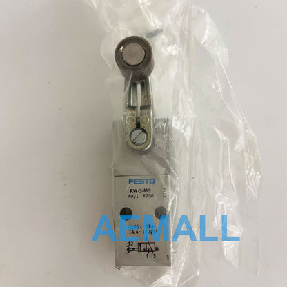 1pcs Festo RW-3-M5 4031 Swivel Lever Valve