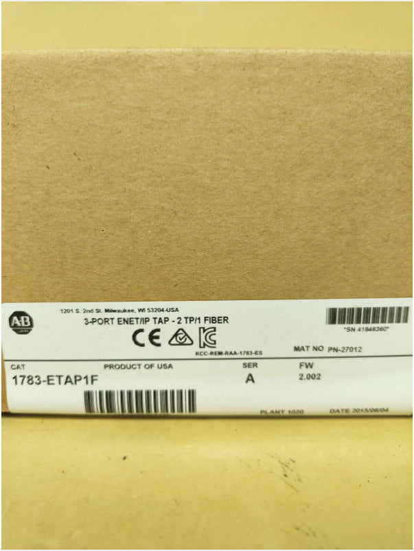 2022 1783-ETAP1F 3-Port Ethernet/IP Tap 1783ETAP1F 1pcs - NETGEAR