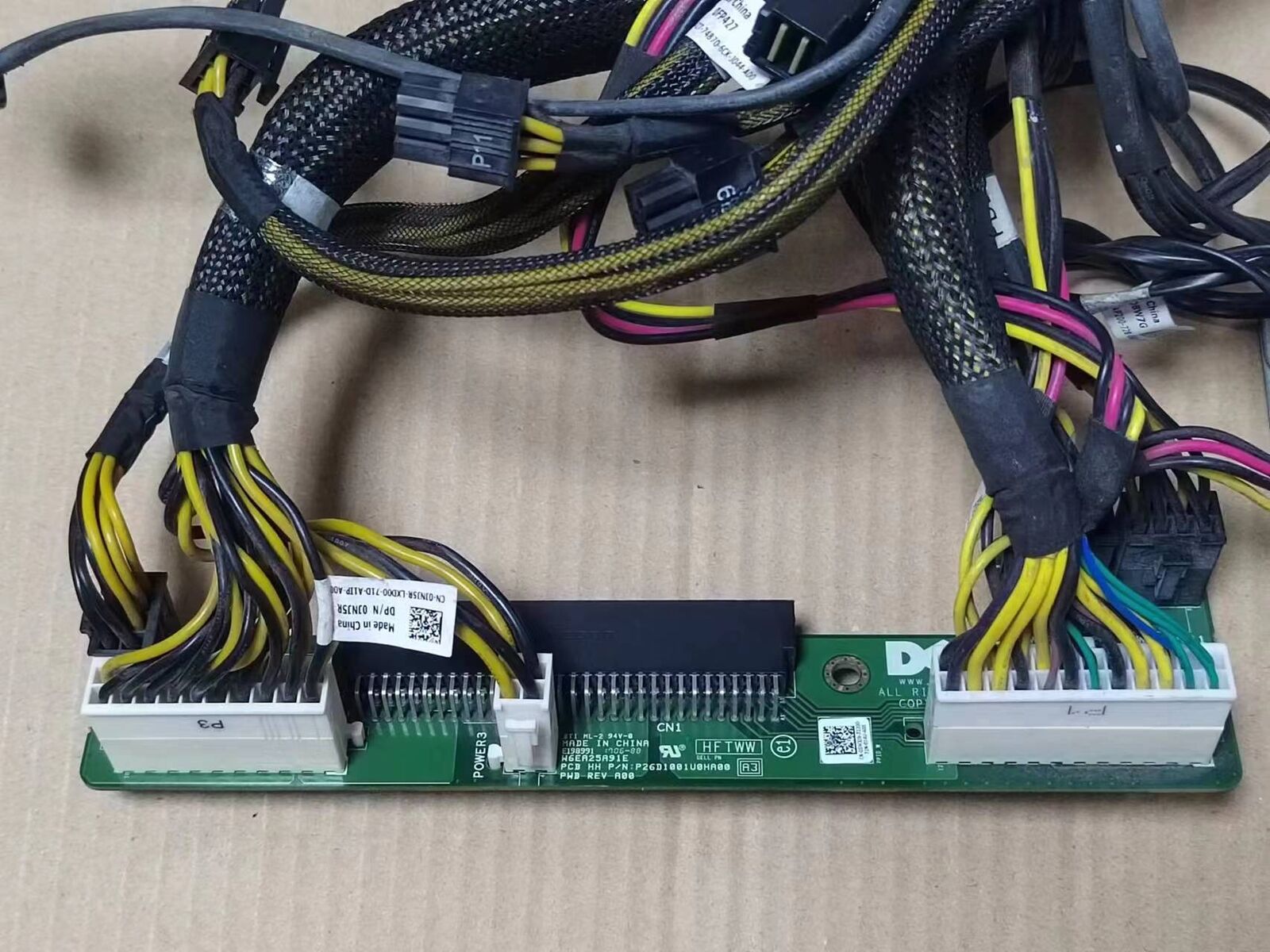 used Dell Precision T7910 Power Supply Distribution Board Card Cables 5W3J9 05W3J9 - DELL