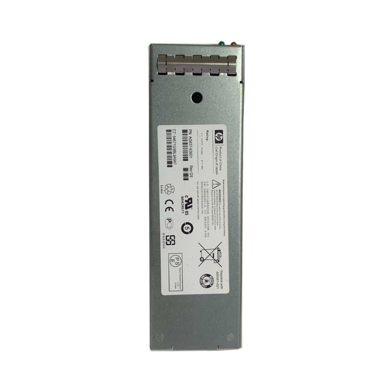 AG637-63601 460581-001 P6300 P6500 Battery Array Assembly - POWERCELL