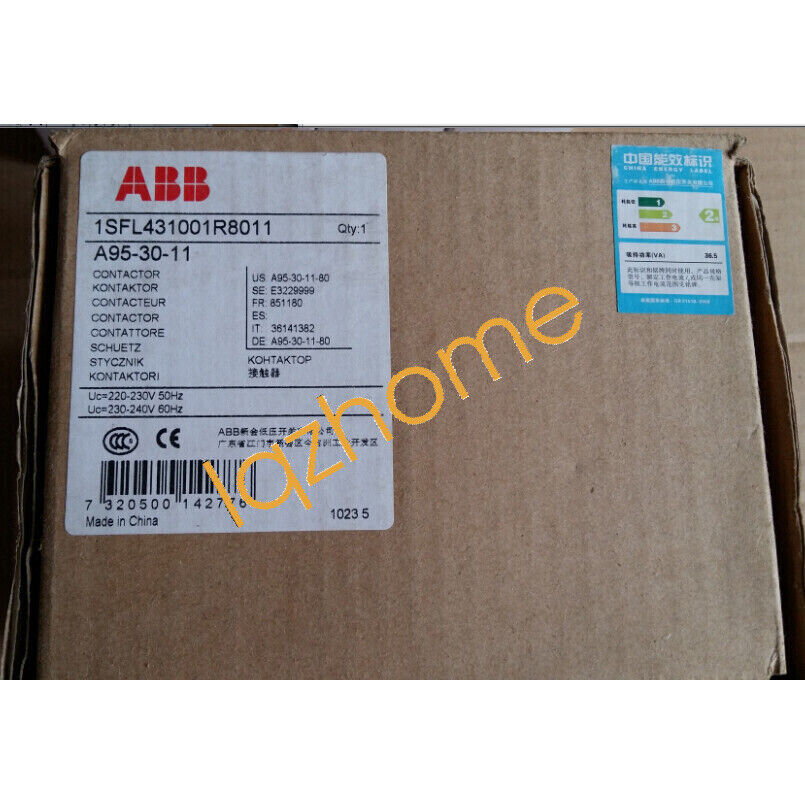 new 1PCS ABB Contactor A95-30-11 220VAC in box - ABB