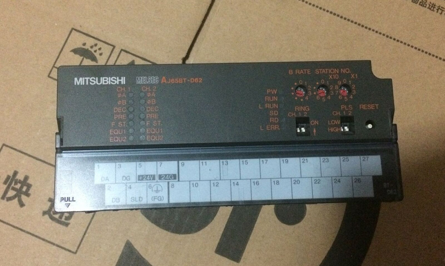 Mitsubishi AJ65BT-D62 CC-Link Module – Tested and in Good Condition - MITSUBISHI