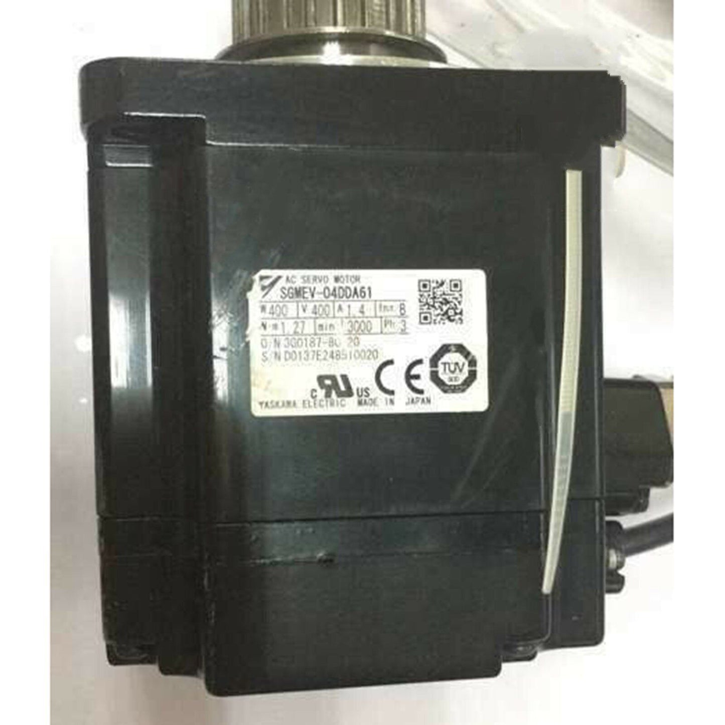 Used Yaskawa Servo Motor SGMEV-04DDA61 - YASKAWA