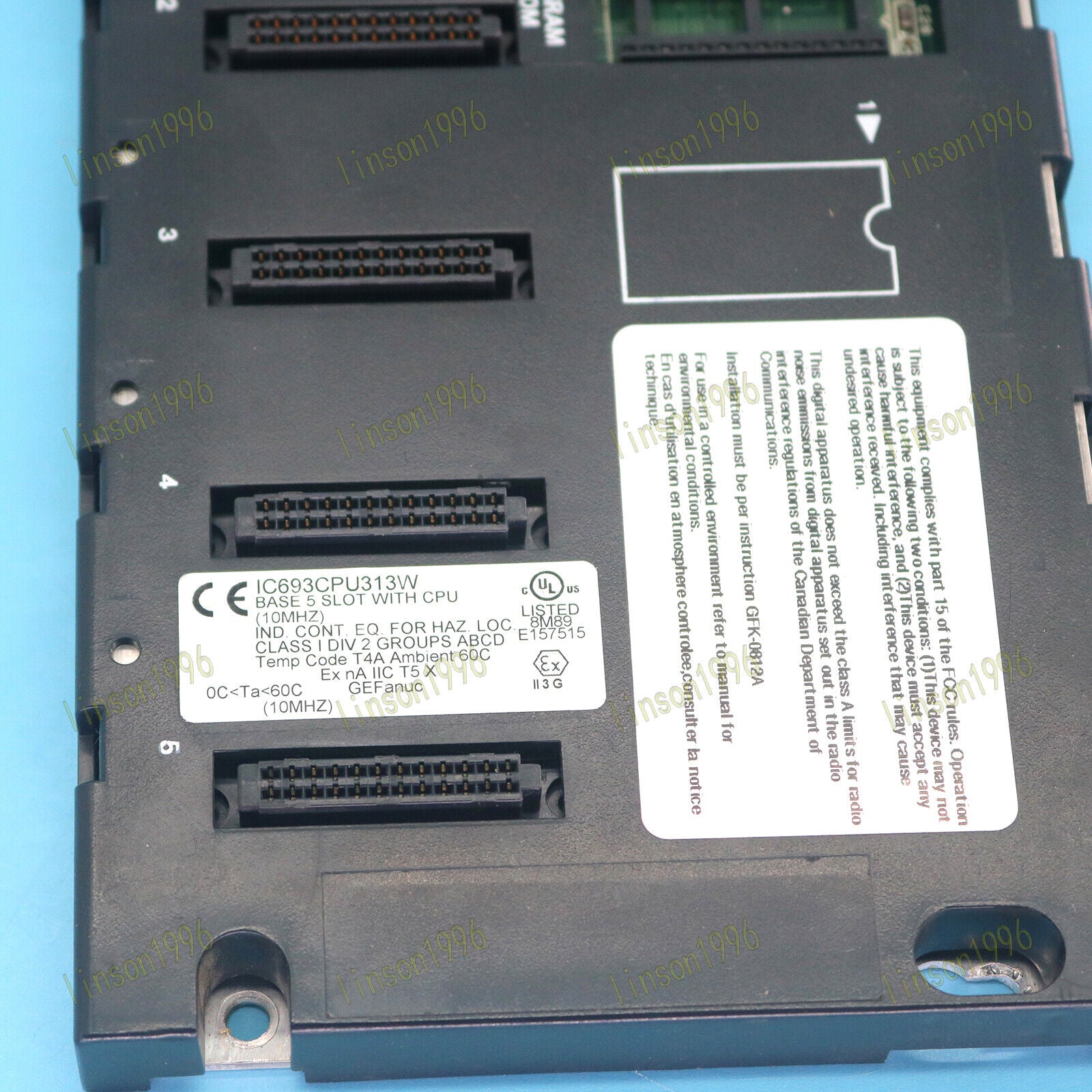 used GE Fanuc IC693CPU313W Tested parts fast shipping - GE FANUC