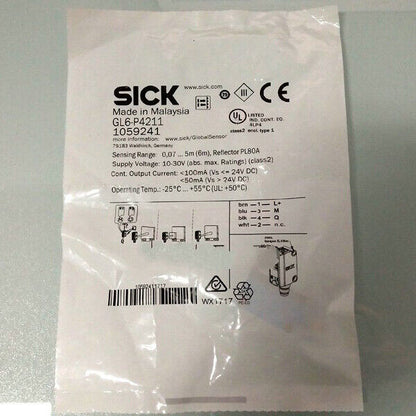 ONE SICK GL6-P4211 Proximity Switch Sensor Fast - SICK