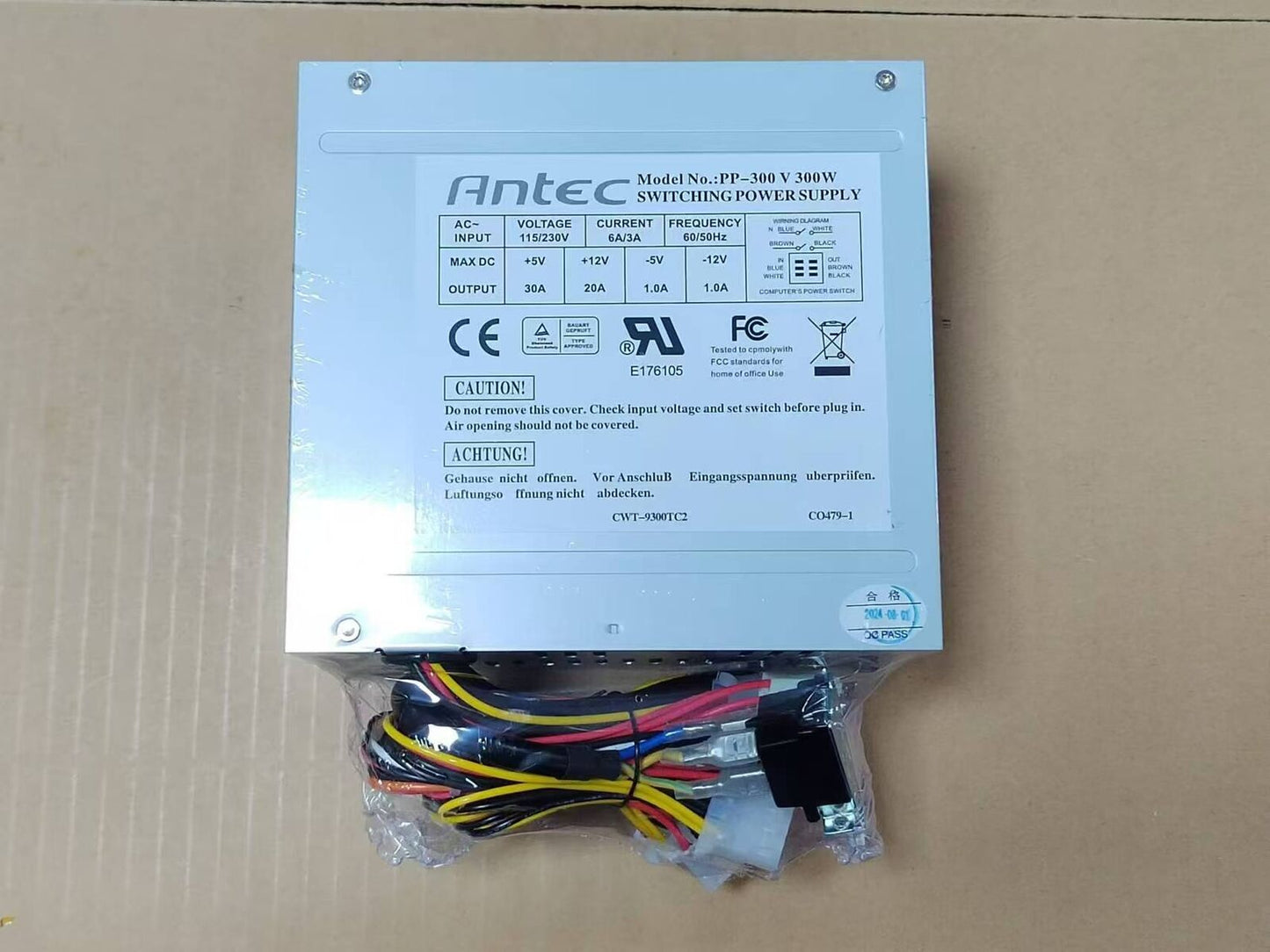 new Athena Power AP-AT30 AT 300W Replacement Power Supply PSU