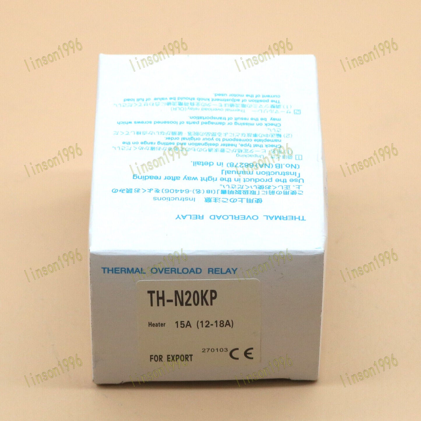 Mitsubishi Thermal Overload Relay TH-N20KP 15A Fast - MITSUBISHI